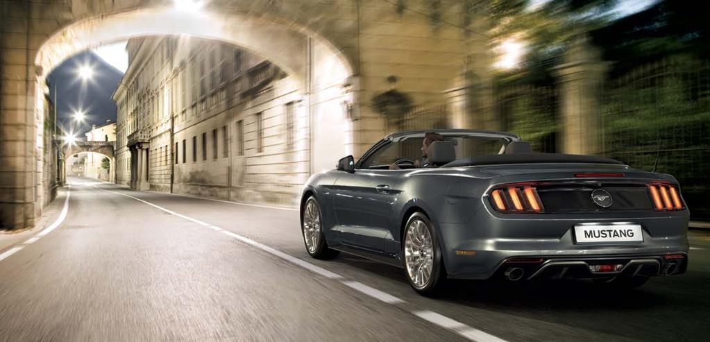 ÖZGÜR VE SINIRSIZ Özgürlüğün tadını Yeni Ford Mustang Convertible ile çıkarmaya ne dersiniz?