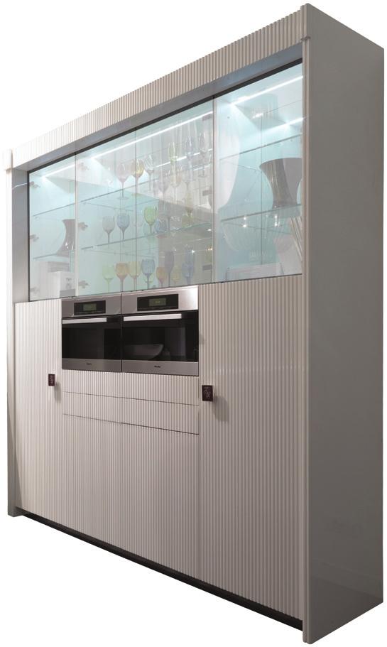 Boffi marka Piero Lissoni tasarımı Hide Tall mutfak dolap sistemi fiyat istek üzerine, Mozaik.