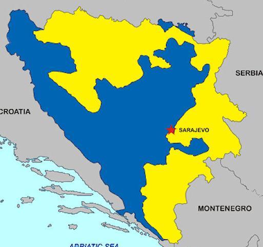GENEL BİLGİLER Bosna Hersek Federasyon ve RS Bölgesi olarak iki entitedir.