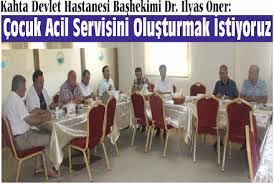 servis olarak hizmet veren yerlerde ise; hastaları acil tıp uzmanı varsa acil tıp