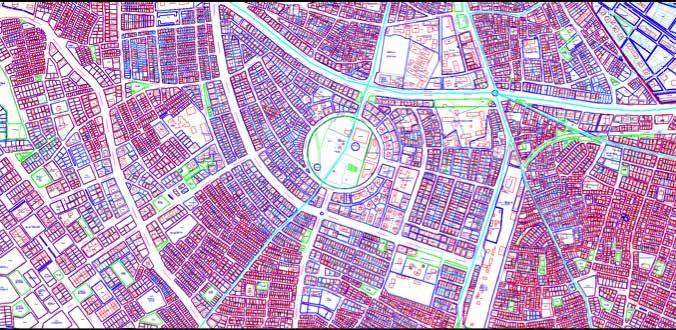 Belediye Verileri: Bina, yol ve numarataj verilerine ilişkin Belediyelerde CAD veya CBS ortamında bulunan halihazır, imar vb.