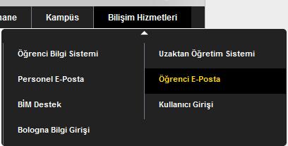 başlığı altında Uzaktan Öğretim Sistemi yazısına tıklayarak açılan sayfadaki Akademik Uzaktan Öğretim Sistemi resmine tıklayarak veya tarayıcıya doğrudan http://www.myenocta.