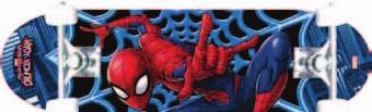 Kaykaylar Spider-Man Kaykay 30 kg kadar taşıyabillen bu kaykayları başlangıç için idealdir.