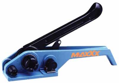 MANUEL ÇEMBERLEME MAKİNELERİ MAXXX-330 MANUEL ÇEMBERLEME MAKİNESİ Teknik Bilgi Renk PP PET- CORD çember tipleri sıkma aparatı (12,16,19 mm) Mavi ŞARJLI ÇEMBERLEME MAKİNELERİ MAXXX-330 MANUEL