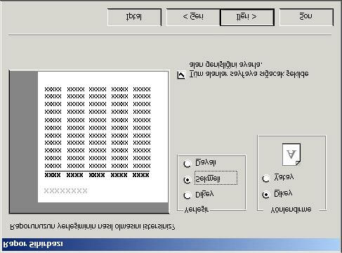 Şekil 8.1.5. Rapor Sihirbazı İle Rapor Oluşturma 4.