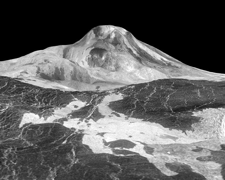 Maat Mons 8 km lik yüksekliğiyle Venüs ün en büyük yanardağıdır ve en yüksek dağlarından da biridir.