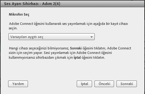 Sesi duyuyorsanız bir sonraki adıma geçebilirsiniz aksi durumda hoparlör ve kulaklık bağlantılarınızı kontrol etmelisiniz.