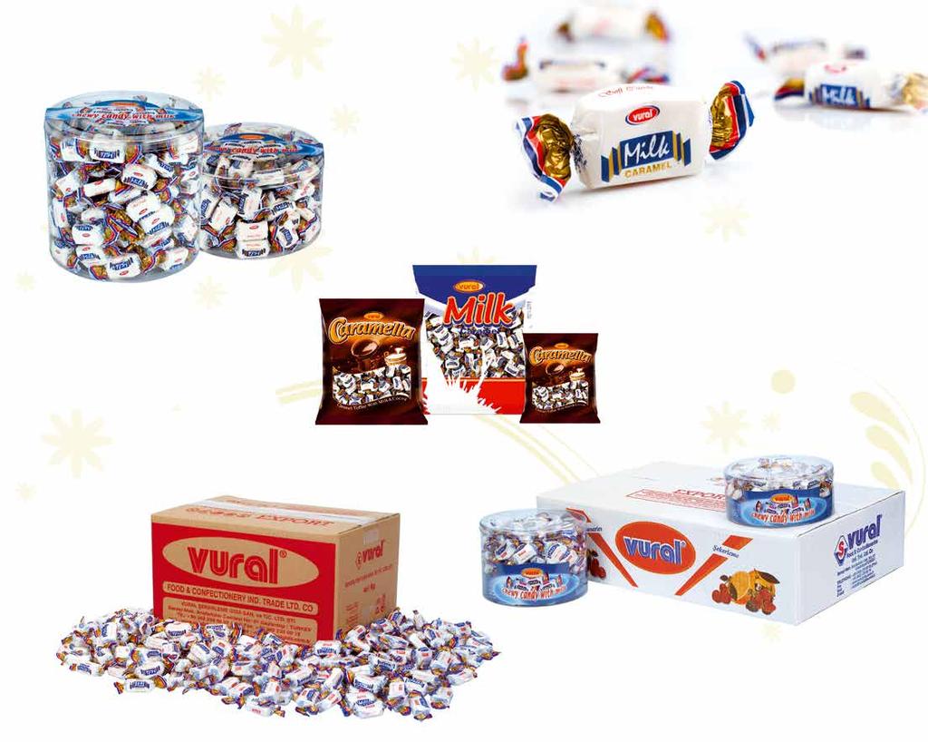 SÜTLÜ KARAMELLİ TOFFE ŞEKER Toffee Candy with