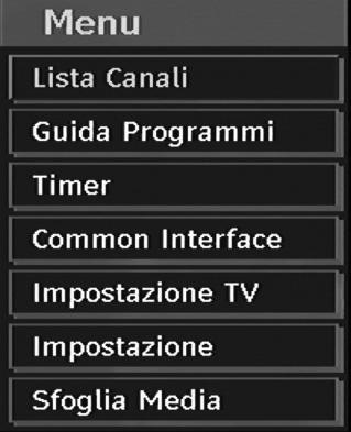 Televideo analogico L uso del televideo e delle sue funzioni è identico a quello del sistema di testo analogico. Vedere le spiegazioni in TELEVIDEO (Teletext).