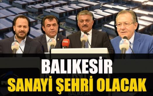 VALİ YAZICI: BALIKESİR SANAYİNİN ÖNEMLİ KENTLERİNDEN BİRİ OLACAK Son olarak ise Vali Ersin Yazıcı bir konuşma yaparak, yeni bir yatırım için daha bir araya geldiklerini söyledi.