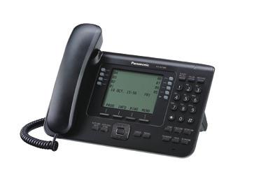 Terminal Seçenekleri Terminal Seçenekleri KX-NT500 serisi tam fonksiyonlu IP telefonları ileri düzeyde iletişim gerektiren çeşitli