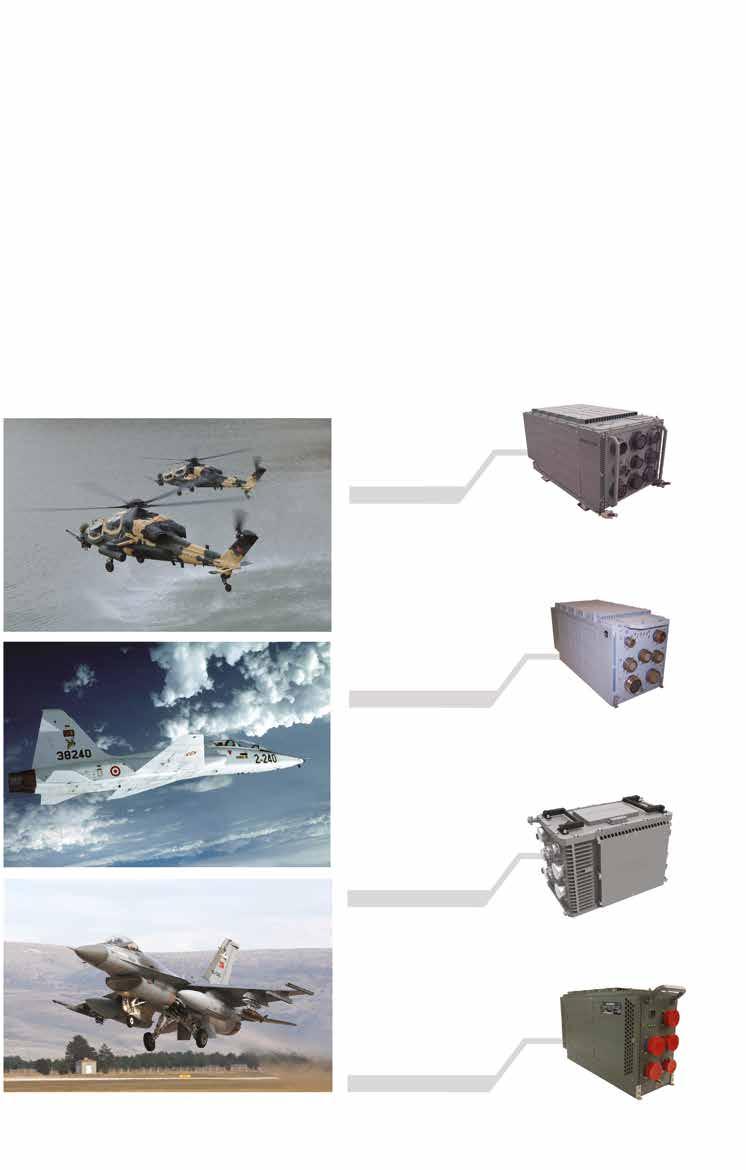 Uçuş & Görev Yönetim Sistemleri ASELSAN özgün tasarımı Uçuş ve Görev Yönetim Sistemleri aviyonik sistemlerin tek merkezden yönetimini sağlayan, pilota görevi icrasında gelişmiş işlem kabiliyeti ile