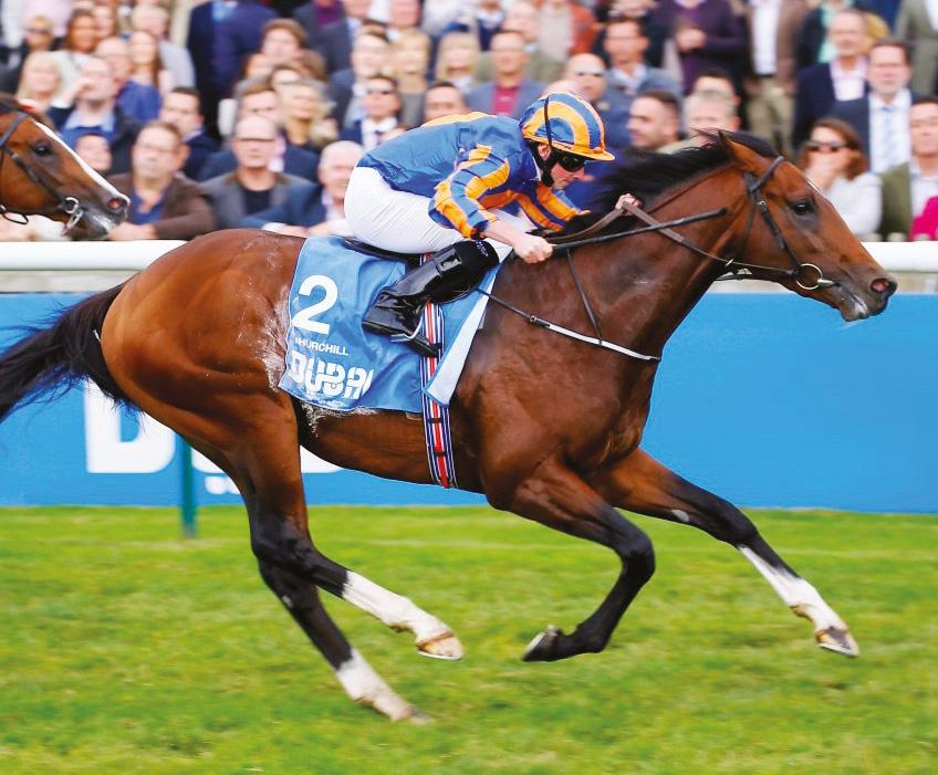 4 2000 Guineas da CHURCHILL in zaferi 6 Mayıs 2017 Cumartesi günü İngiltere nin Newmarket pistinde