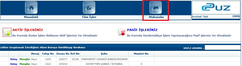 1. MUHASEBE İŞ AKIŞ SÜRECİ HAKKINDA Uz Merkez ile hukuk büroları arasındaki muhasebe iş akış süreci GYS Uz Gayrimenkul muhasebe modülü üzerinden takip edilir.