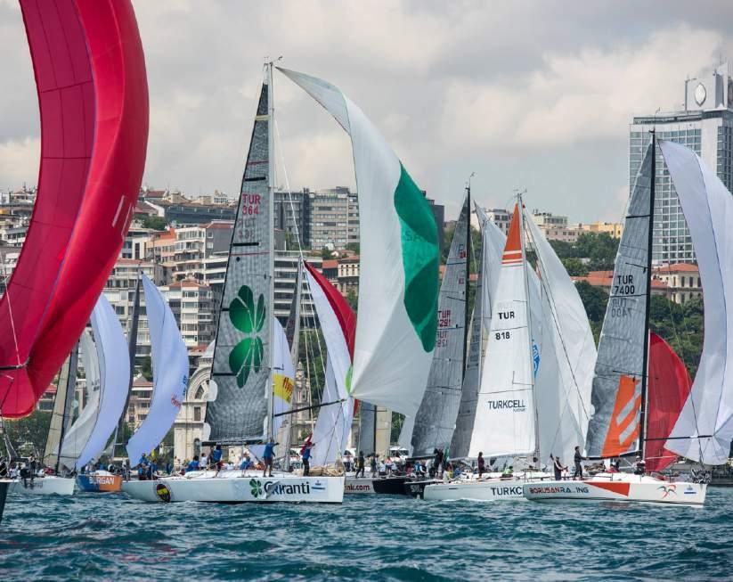 BOSPHORUS CUP İstanbul u yelken sporu ile dünyaya tanıtmak ve İstanbul halkına yelkeni sevdirmek amacı ile 2002 yılında ORG Sports tarafından yaratılmış olan Bosphorus Cup yelken yarışları