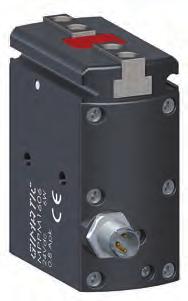 MPPM Elektrik bağlantısı Tutucuyu 24 Vdc ile beslemek için ve açma/kapama sinyali (ON/ OFF) için standart M8 3 kutuplu konektör ile tedarik etmek mümkündür.