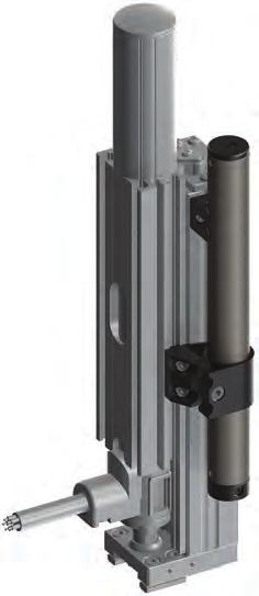 Spring compensators Spring compensators are available for vertical applications of LV and LVP linear actuators that require balancing the system s or