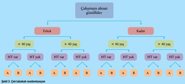 hastaların randomize edilmesidir.