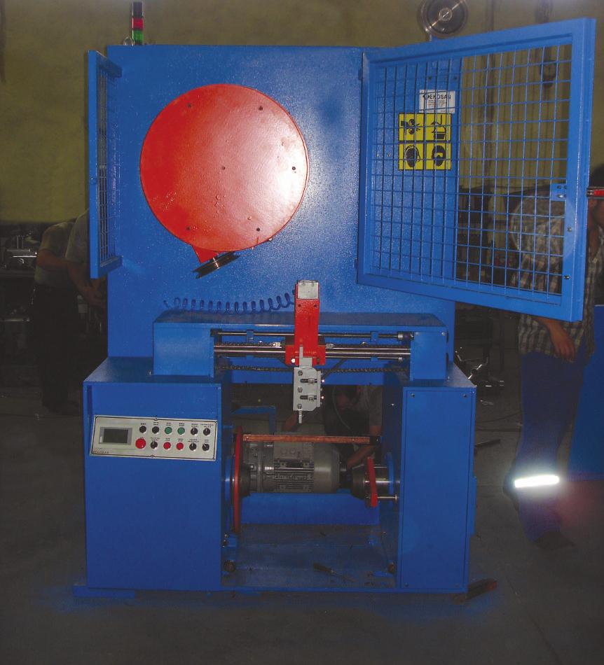 CONTINUOUS SPOOLER FOR ANNEALED AND