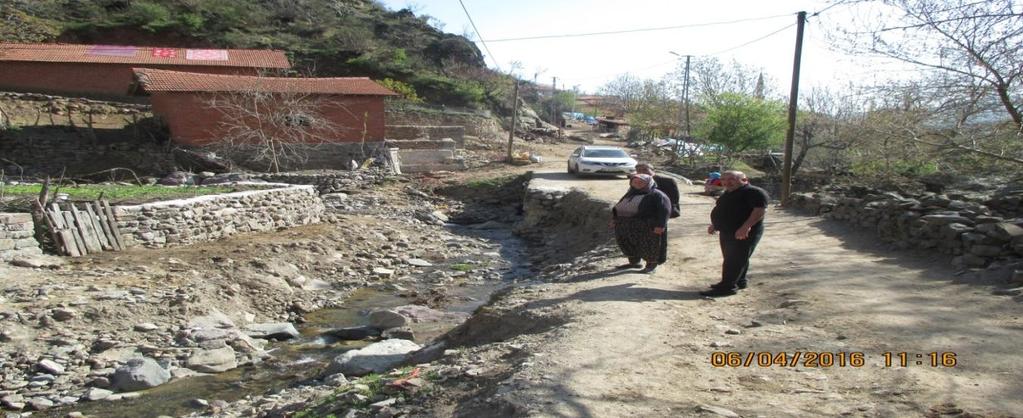 ÇAKMAK MAHALLESİ KÖPRÜ DERE ESKİ HALİ 3- Ġlçemize bağlı Sarnıç