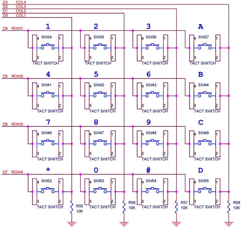 GLCD TOUCH GLCD touch devresi dokunmatik displaylerin dokunmatik fonksiyonlarını çalıştırmaktadır. TCH_PWM1 ve TCH_PWM2 netleri x ve y ekseninde okuma kanalı açar.