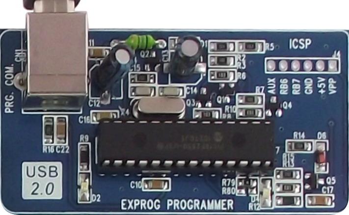 RESET Kartta çalışan programın reset edilebilmesi amacıyla bir adet reset butonu bulunmaktadır. Picin MCLR (SW1) pinine bağlıdır.