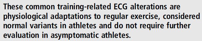 2013, Sporcularda EKG standartları Ortaklaşa bir komiteden.