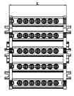 5 97.5 1 5 KADEMELİ 30 x 5 mm BAKIR BARALI DAĞITICI ÜNİTE CİNSİ AD.