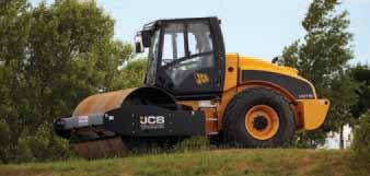 Güçlü, üretken ve olağanüstü güvenilir Üretken JCB Vibromax silindirleri, tam kontrol ve