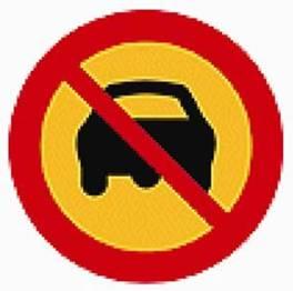 PÄRM 7 21 Bu işaret ne demektir? A. İkiden fazla tekerlekli motorlu araçları geçmek yasaktır. B. Özel araçlardan büyük taşıtların girişi yasaktır.