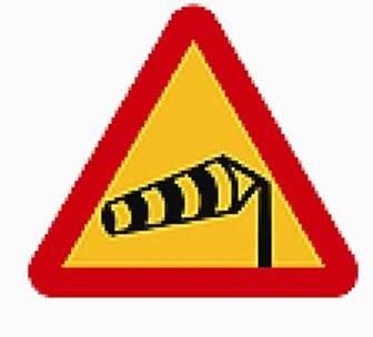 PÄRM 7 47 Yol kaygan olunca bu işaretin ayrı bir anlamı varmı dır? A. Evet, şiddetli rüzgarda lastikler yola daha iyi bir şekilde oturur.