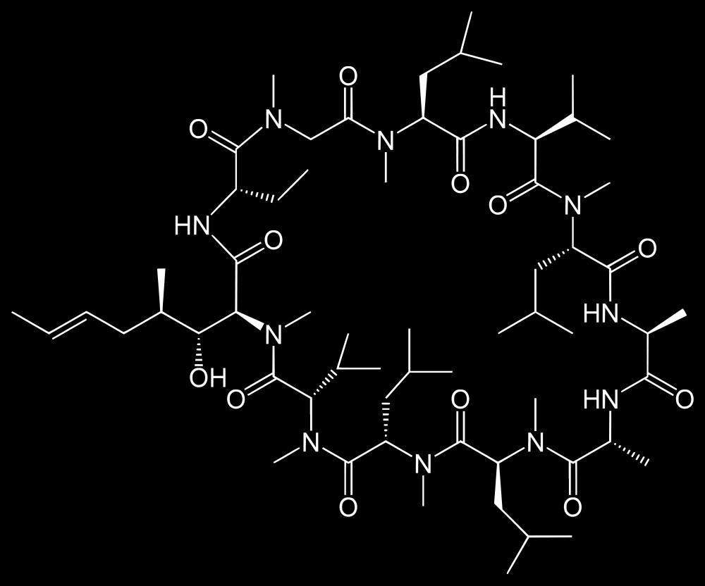 36 Şekil 2.11. CYC nin moleküler yapısı ve üç boyutlu gösterimi.