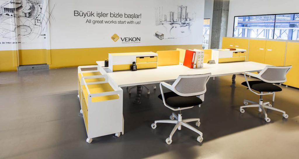 OFİSLER / WORKSPACES VEFA PREFABRİK 90