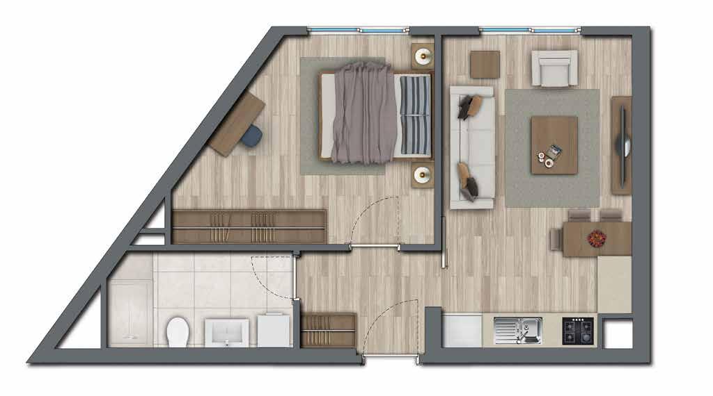 1+1 B 02 BAHÇE 69 m² (Satış Alanı) C Blok Zemin Kat 1+1 C 63 m² (Satış Alanı) C Blok 1., 2., 3.,... 10.