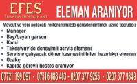 bilen eleman 07446 880 694 Holloway süpermarkette işten anlayan, tecrübeli, çalışma izni olan ara elemanı 07460 864 686 Brighton da kebap shopumuzda servis elemanları 07876 694 384 servis elemanı