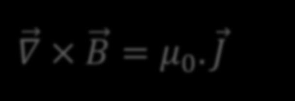 Amper Dolanım Kanununun Diferansiyel Formu Amper kanunu J akım yoğunluğu vektörü kullanılarak aşağıdaki gibi yazılabilir. C B. dl = μ 0 s J.