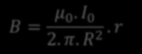 0. I 0 2. π. R 2.