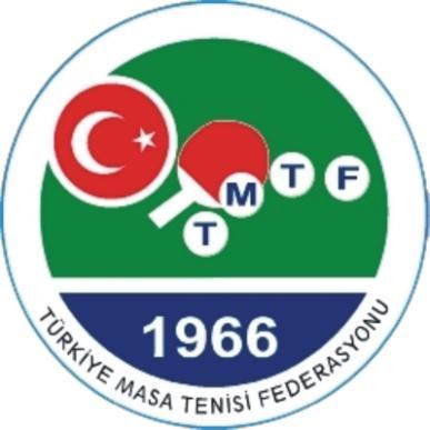 TÜRKİYE MASA TENİSİ FEDERASYONU 2017 2018 SEZONU YARIŞMALARDA UYGULANACAK