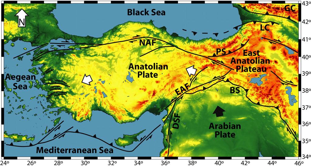 Avrasya ve Arabistan plakalarının çarpışması ile Tetis denizinin tabanından yükselerek bugünkü görünümünü kazanmıştır.