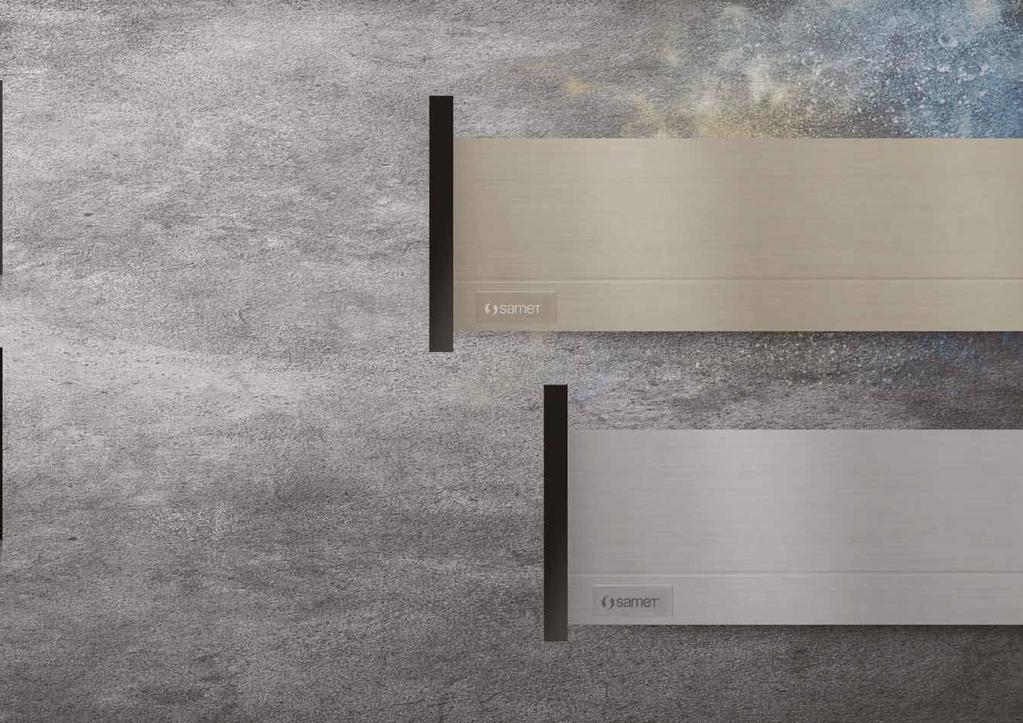 Şampanya ÖZEL RENK ALTERNATiFLERi Inox Smart FLOW, özel yan panel