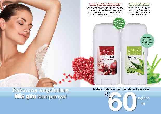 NATURE BALANCE Nar Özlü 6,90 Koltuk Altı Stik 45 g - 740,90 NATURE