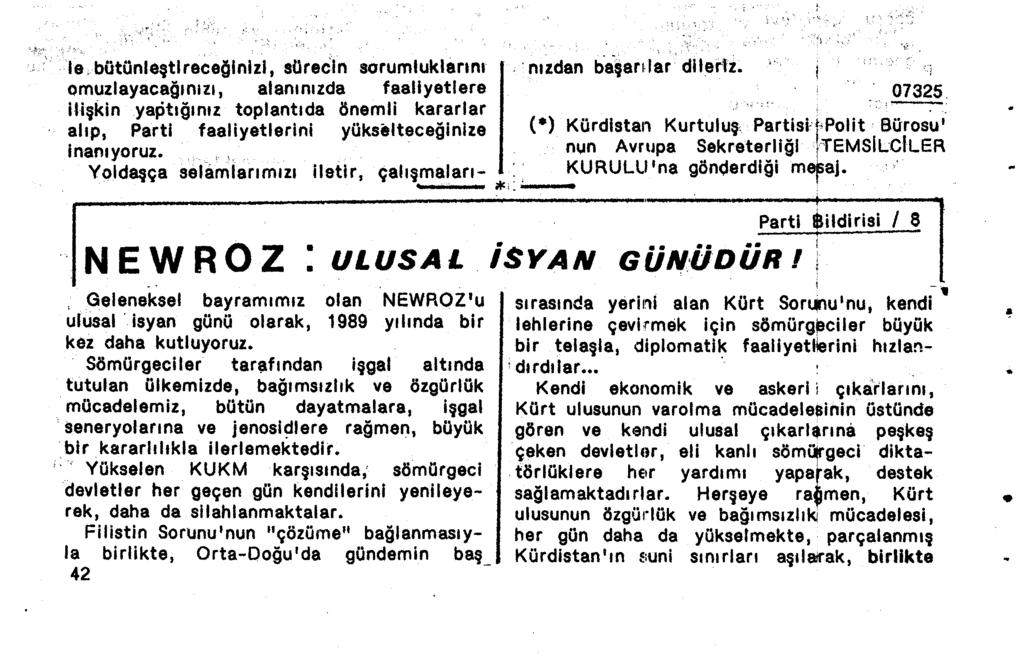 le. bütünleştlreceğlnlzl, sürecin sorumluklartnı. nızdan b aşarı.lar dllerlz. omuzlayacağınızı, alanınııda faaliyetlere ilişkin yaptığınız toplantıda önemli kararlar ~ '. '.,. 07325.