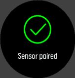 Sensör türlerinin listesini görmek için Sensörü eşleştir (Sensör eşleştir) öğesini seçin. 3. Sağ alt düğmeye basarak listede gezinin ve orta düğmeyle sensör türünü seçin. 4.