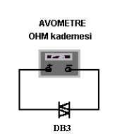 Isı Kontrol Ünitesi Rezistans ve triyak 220V beslemeye seri olarak bağlanmıştır.