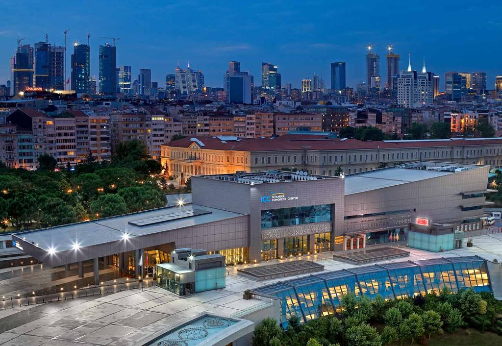 FUAR ALANI İstanbul Kongre Merkezi İstanbul Kongre Merkezi, İstanbul un en nezih ve merkezi lokasyonu olan Taksim - Nişantaşı bölgesindeki Kongre Vadisi nde yer