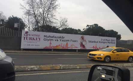 FUAR TANITIM ÇALIŞMALARI Açık Hava Reklamları İstanbul Avrupa ve Anadolu yakasının