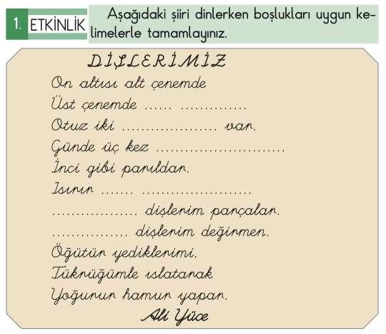 Bilgi Birikimi Boyutu: Olgusal bilgi grubu Bilişsel Süreç Boyutu: Anlama basamağı Değerlendirme: Olgusal bilgi, bir konunun kapsamını tanıyabilen bir öğrencinin konu ile ilgili problemleri