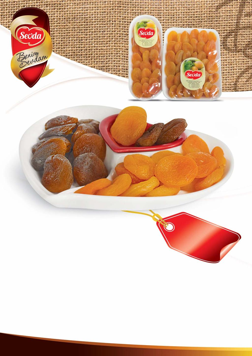 Kayýsý : Kuru Kayýsý - Gün Kurusu Kayýsý Apricots : Dried Apricots - Sun Dried Apricots Kayýsý Apricots 256 kcal 0 gr 61,07 gr 2,2 gr Beynin düzenli çalýþmasýný saðlar, stresi azaltýr.