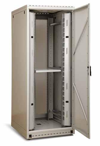 Rack Kabinler ve Aksesuarları Rack Enclosures and Accessories Standing Type Racks The Zemecs 19 standing type rack enclosures are designed and manufactured at all U heights considering