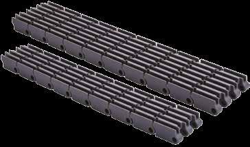 shrk makalarında kulvar bandı uygulamalarıdır. It is a ribbed modular belt with 14% open surface area. It gives the ability to design special conveyors by usg different widths; 2.74" (69.5), 2.